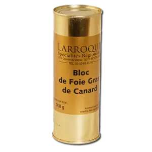 Bloc de foie gras de canard