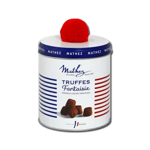 Boîte de Truffes Cacao au sel de Guérande Navy