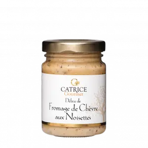 Délice au fromage de chèvre aux noisettes