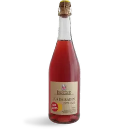 Jus de Raisin Rosé Pétillant Sans alcool