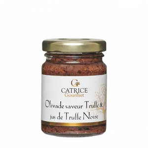 Olivade noire saveur truffe et jus de truffe noire