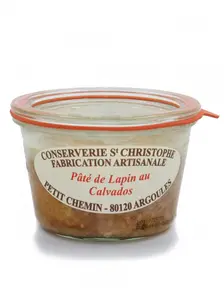 Paté de lapin au Calvados