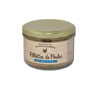 Rillettes de poule 100 % volaille