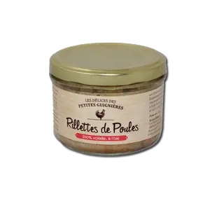 Rillettes de poule à la graisse d'oie