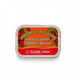 Sardines à la Luzienne (Piment d'Espelette et Jambon de Bayonne)