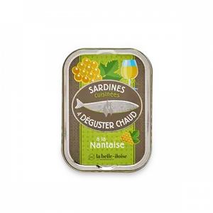 Sardines cuisinées à déguster chaud à la Nantaise