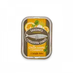 Sardines cuisinées à déguster chaud au citron confit et coriandre