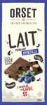 Tablette Chocolat Lait Mendiant Myrtille